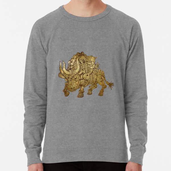 golden mechanical bull Lightweight Sweatshirt