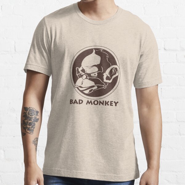 "Bad Monkey Logo" Tshirt by Redbubble