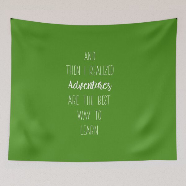 Item preview, and then I realized that Adventures are the best way to learn designed and sold by hananananah.