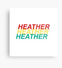 heather, heather, & heather Metal Print