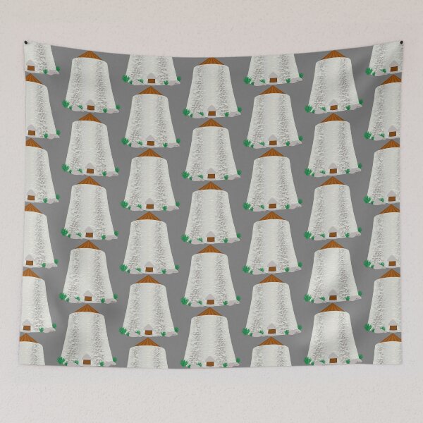 Item preview, Iron Age Broch - Grey designed and sold by EllieofSkye.