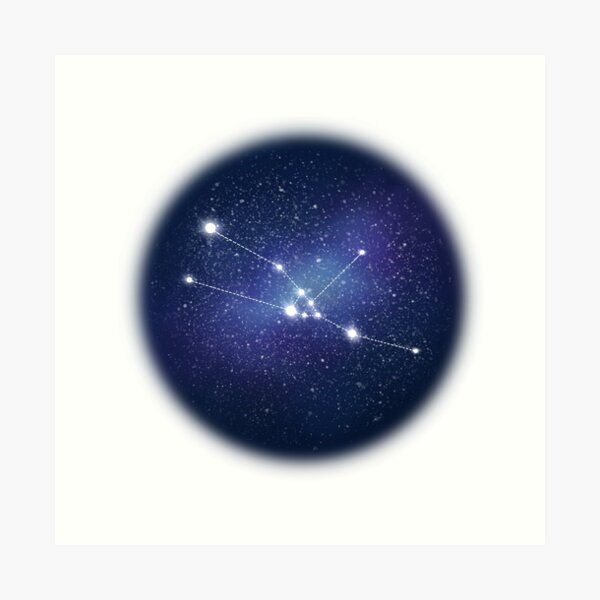 Item preview, Taurus horoscope zodiac sign constellation designed and sold by Dazzline Designs.