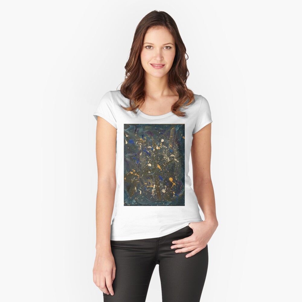 Item preview, Fitted Scoop T-Shirt designed and sold by HollyCanfield.