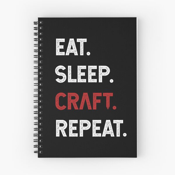 Item preview, Eat Sleep Craft Repeat designed and sold by DuneDesign.