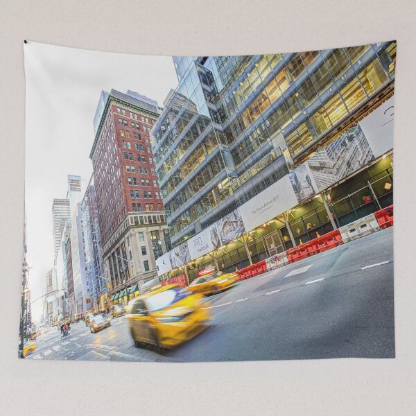 Item preview, New York Taxi Street Scene designed and sold by bejacs.