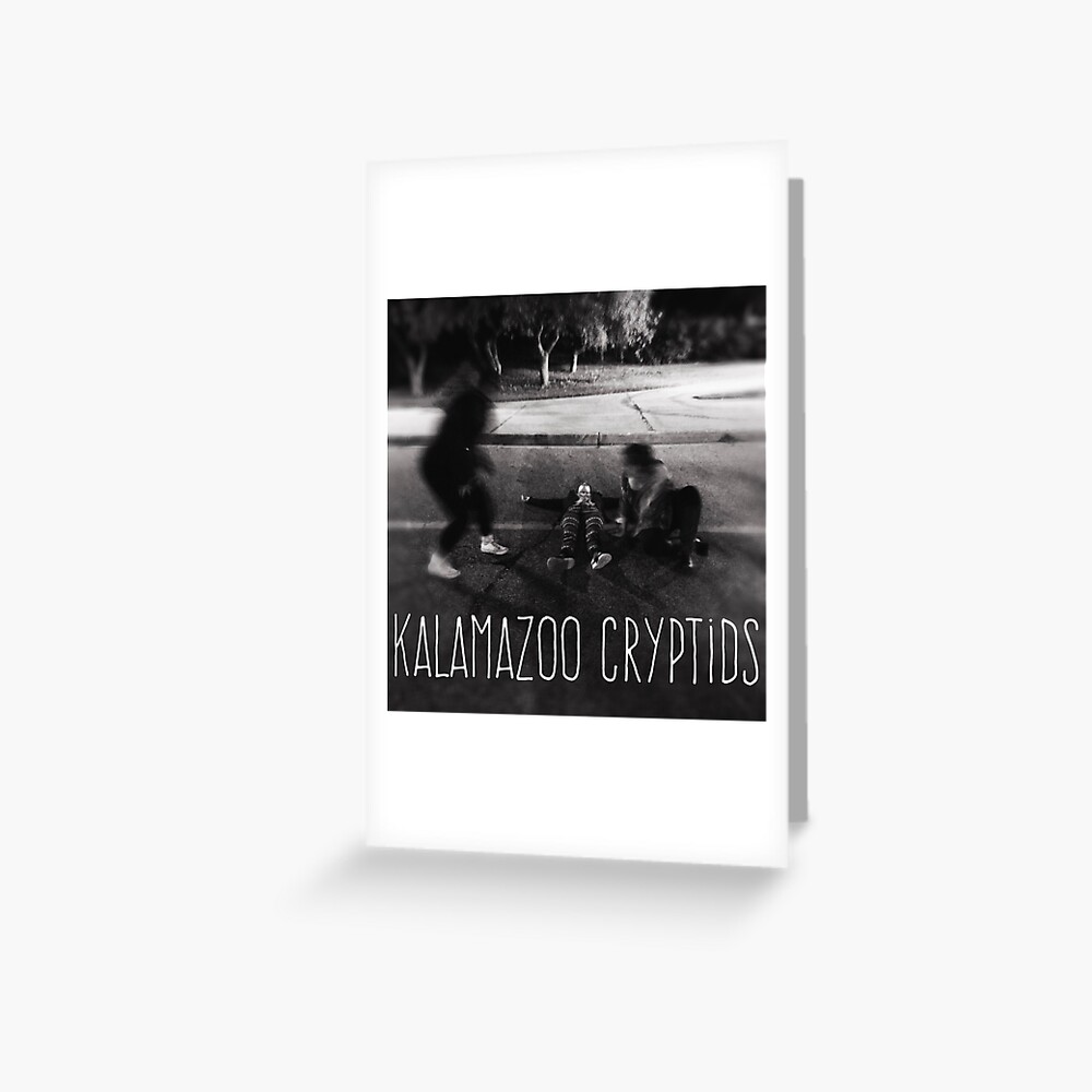 "Kalamazoo Cryptids" Greeting Card for Sale by loverofcartoons Redbubble
