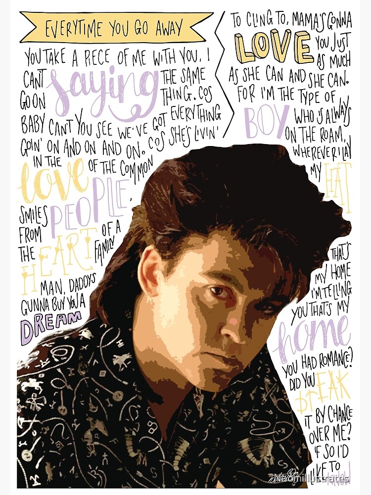 &ldquo;Paul Young&rdquo; Poster for Sale by Naomillustrates | Redbubble