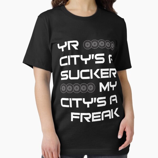 Aperçu de l'œuvre A Sucker de Yr City - Soundsystem LCD créée et vendue par Littledeviltees.