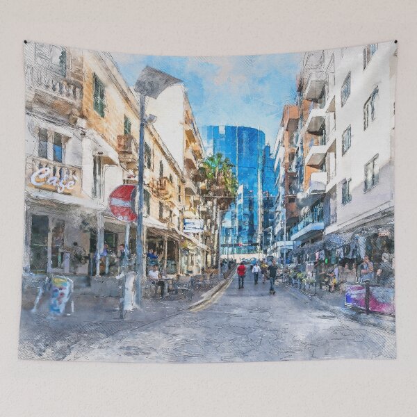 Item preview, Malta St. Julians #malta #city designed and sold by JBJart.
