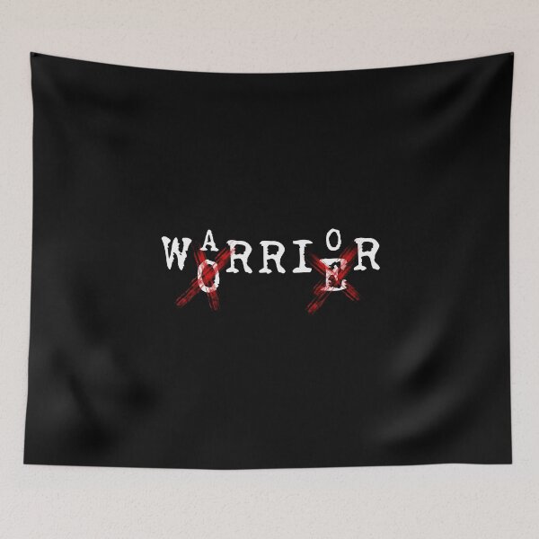 Item preview, Be A Warrior Not A Worrier - Inspirational, Uplifting, Motivational designed and sold by STYLESYNDIKAT.