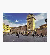 Piazza delle Erbe - Mantova Photographic Print