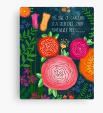 Floral Collection Canvas Print