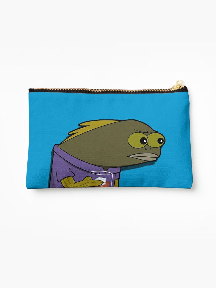 Fish Pencil Pouch Novelty Fish Bag Fish Bag Cloth Pencil Pouch Cloth Pencil  Case Fish Zip Bag 