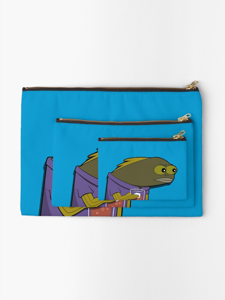 Fish Pencil Pouch Novelty Fish Bag Fish Bag Cloth Pencil Pouch Cloth Pencil  Case Fish Zip Bag 