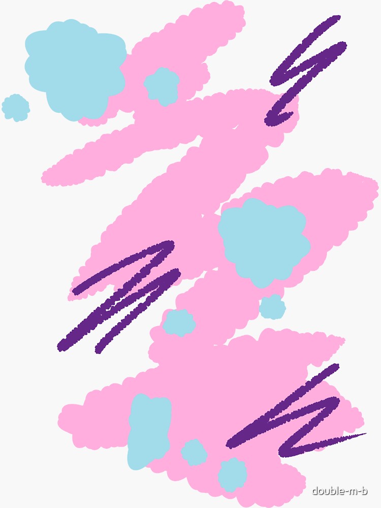 90's Pastel Abstract Vinyl