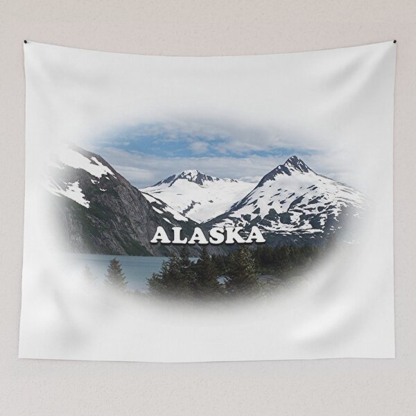 Item preview, Alaska: Portage Lake and mountains 2 designed and sold by FranWest.