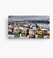 Fisherman's Wharf, Victoria Canvas Print