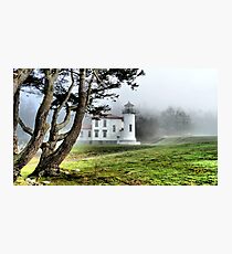 Lighthouse in the Fog Two Photographic Print