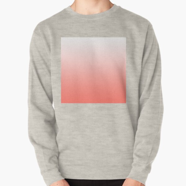 coral color sweatshirt