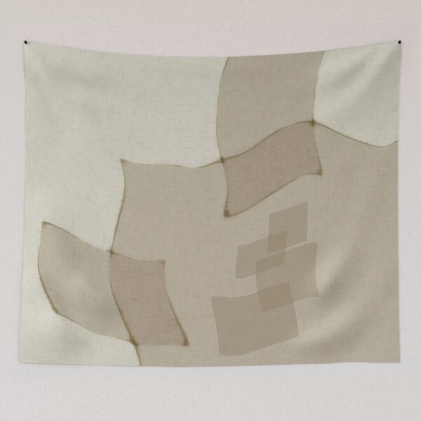 Item preview, Tilted Beige Squares designed and sold by Betty Mackey.