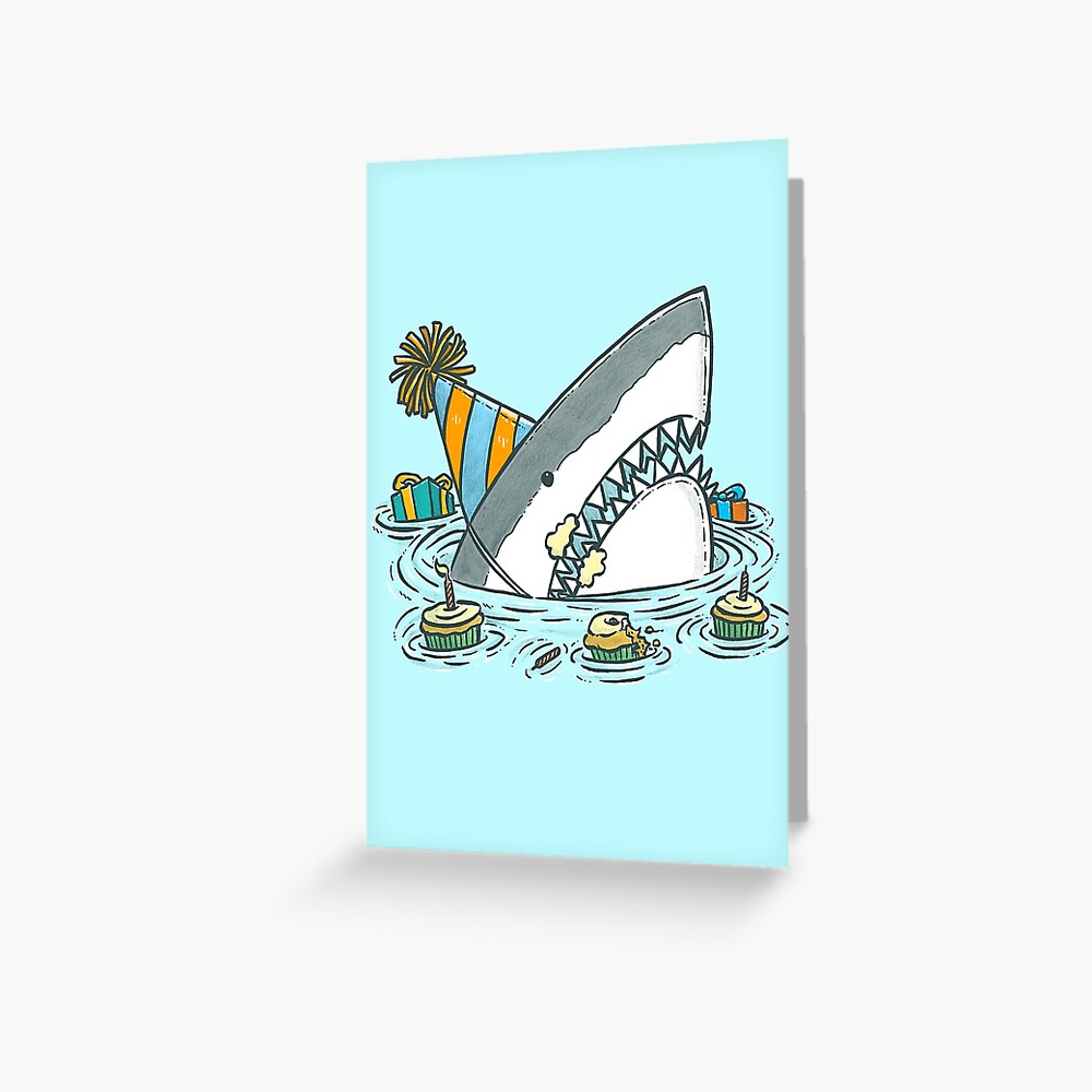 Birthday Shark II Greeting Card