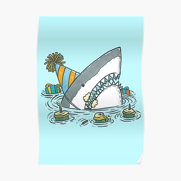 Birthday Shark II Poster