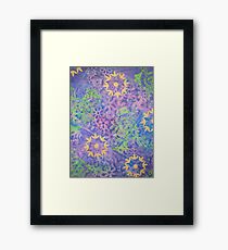Hearts and Mandalas Framed Print