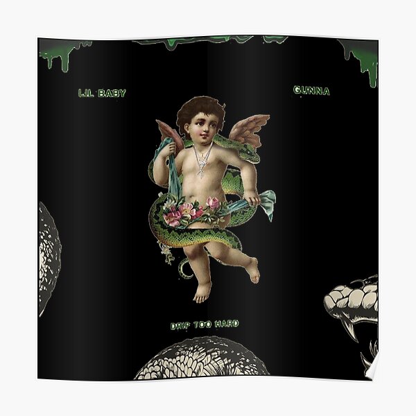 Drip Too Hard Posters | Redbubble