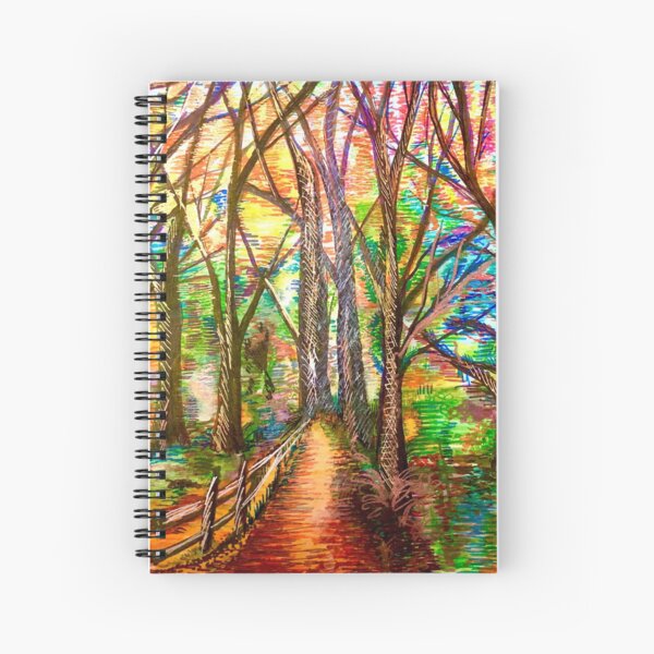 The Woods Know What They Want Spiral Notebook