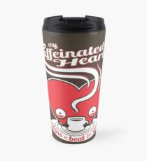 Mein koffeinhaltiges Herz Thermosbecher