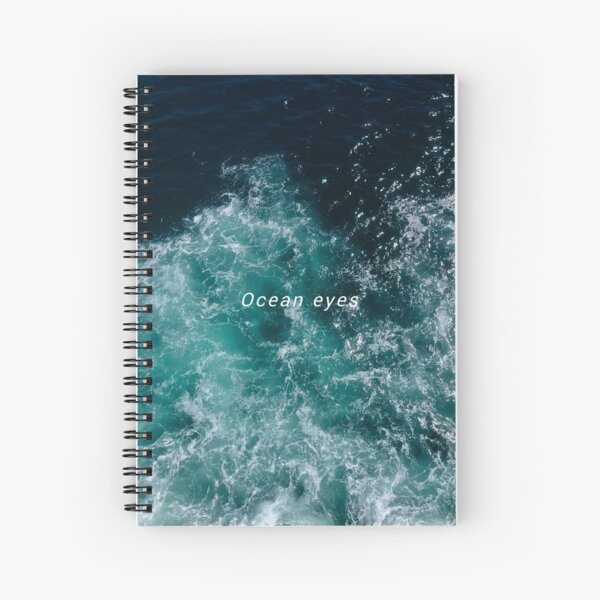 ocean eyes Spiral Notebook