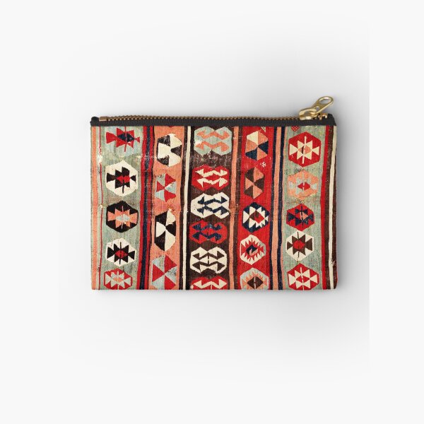 Item preview, Mut  Antique Mersin Turkish Kilim Print designed and sold by Vicky Brago-Mitchell®.