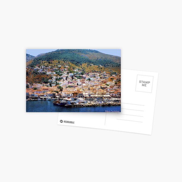 Hydra Island, Greece Postcard
