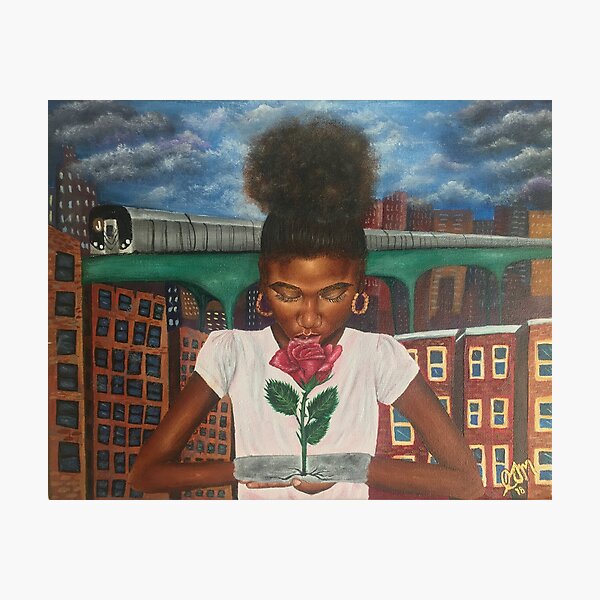 Item preview, The Rose that Grew From Concrete  designed and sold by lachante arte.