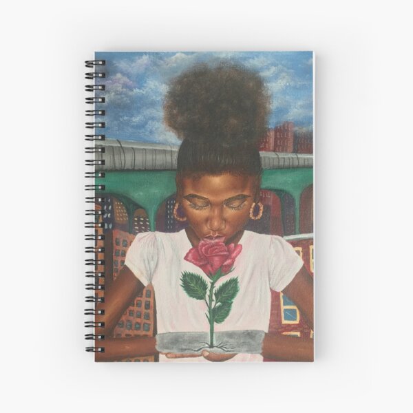 The Rose that Grew From Concrete Spiral Notebook