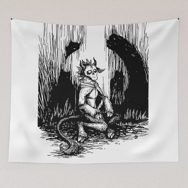 Item preview, Silent Night Horror Illustration designed and sold by Adrian Day.