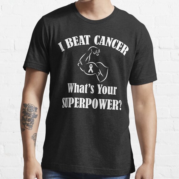 Vista previa del artículo con la obra «Yo vencio el cancer | ¿Cuál es tu superpotencia?», diseñado y vendido por jverdi28.