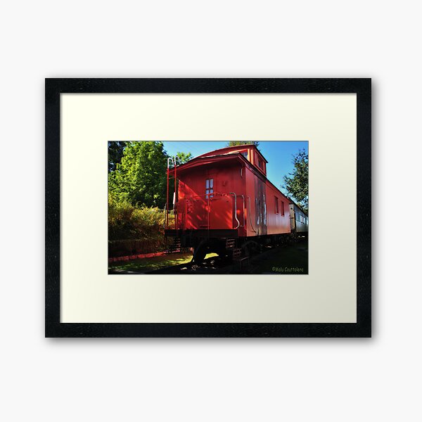 Old Train 2 Framed Art Print
