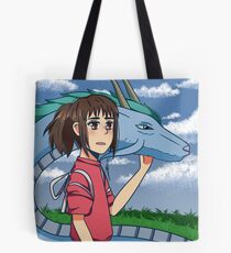 Chihiro and Haku Tote Bag