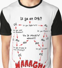 Ork Flow Chart Graphic T-Shirt