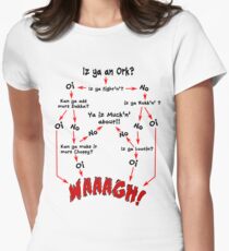 Camiseta entallada Organigrama de Ork