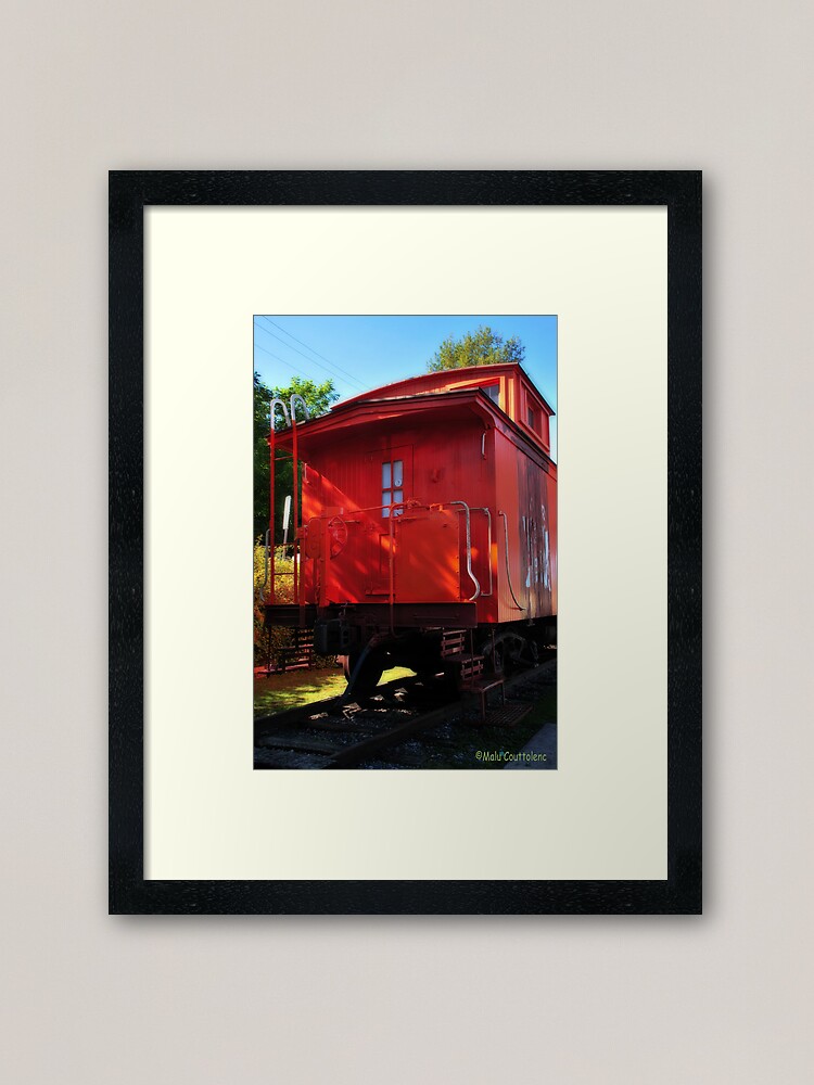 Thumbnail 1 of 7, Framed Art Print, Old Train designed and sold by MaluC.