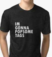 Thrift Shop Macklemore Tags Tee Tri-blend T-Shirt