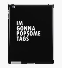 Thrift Shop Macklemore Tags Tee iPad Case/Skin