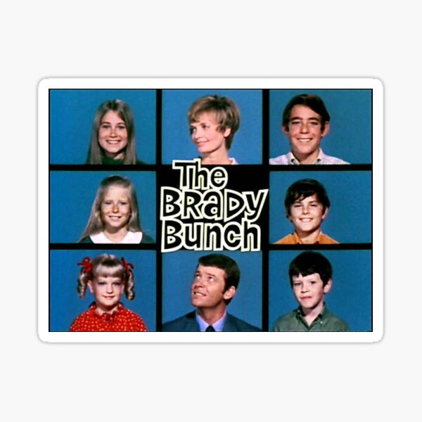 The Brady Bunch Sticker