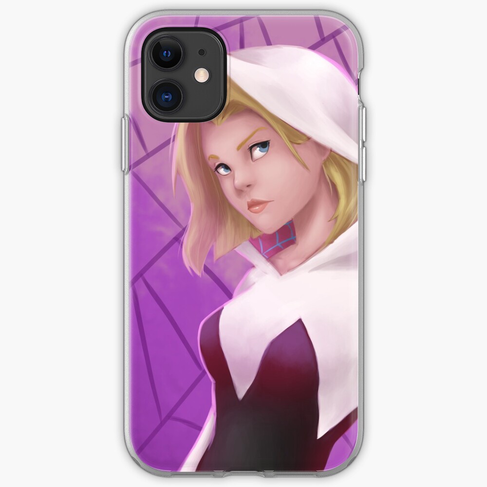 "SpiderGwen" iPhone Case & Cover by PlaneJMW Redbubble