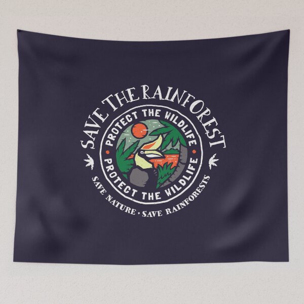 Item preview, Save The Rainforest Protect the Wildlife designed and sold by Bangtees.