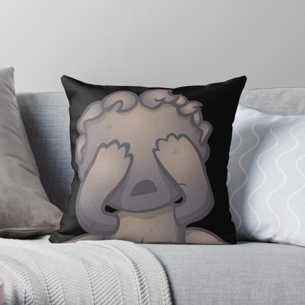 Weeping Angel Throw Pillow