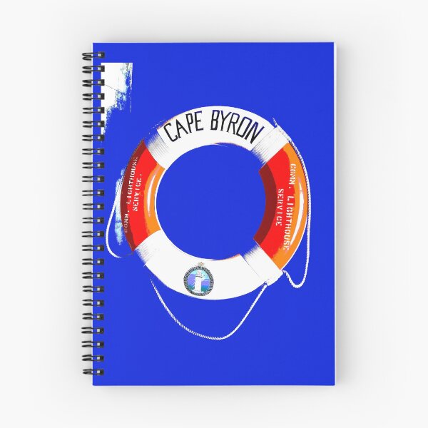 Item preview, Cape Byron Lifebuoy - Blue designed and sold by LexaTHarpell.