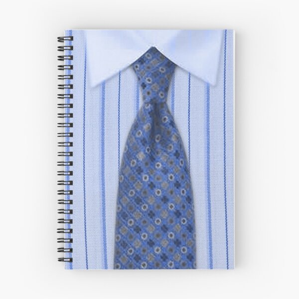 Artikelvorschau, Mens Blue Pin gestreiftes Hemd und Krawatte entworfen und verkauft von HavenDesign.